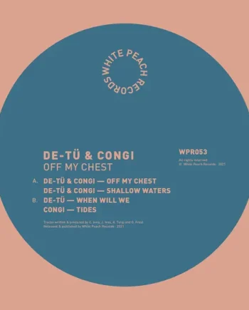 De-Tü & congi - Off My Chest - All City Records