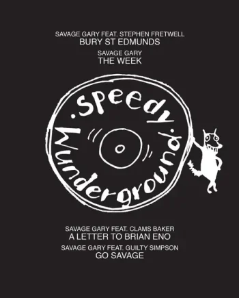 SAVAGE GARY - QUARANTINE SAMPLER VINYL (SUPER LTD. ED. 'LOVE RECORD STORES' WHITE LABEL PINK 12")