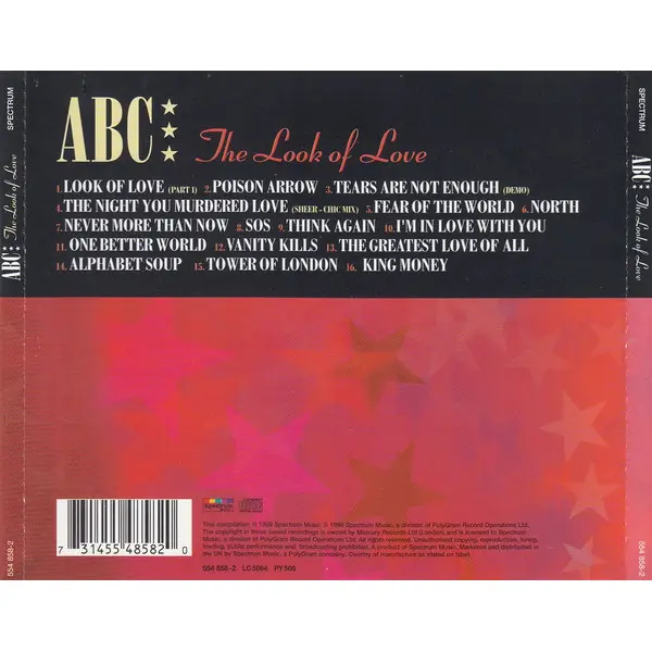 ABC - The Look Of Love (CD, Compilation) - NM/NM - Classical33.co.uk