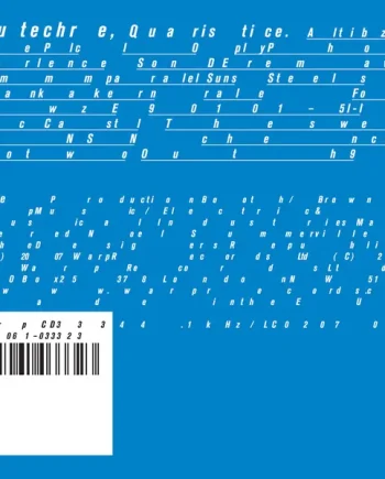 AUTECHRE - QUARISTICE VINYL RE-ISSUE (2LP)