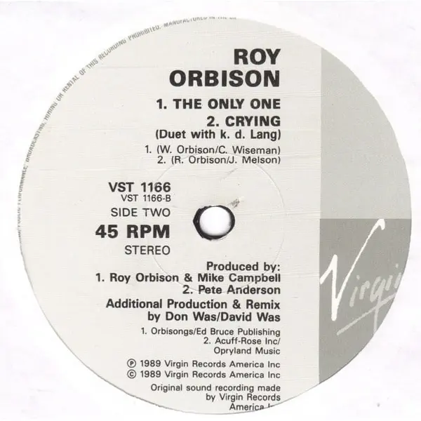 Roy Orbison - You Got It 12 Inch Vinyl Single (12 Inch Record) - VG+/VG+ - Classical33.co.uk