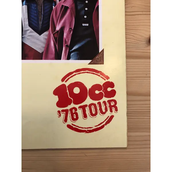 10CC Souvenir 1976 Tour Programme and Ticket Stub From 1976 Concert Performance For Sale