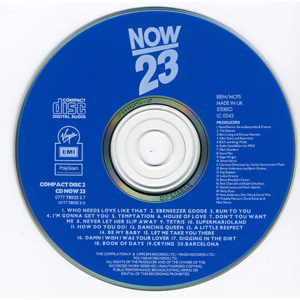 Now That's What I Call Music 23 (2xCD, Compilation) - VG+/VG+ - Classical33.co.uk
