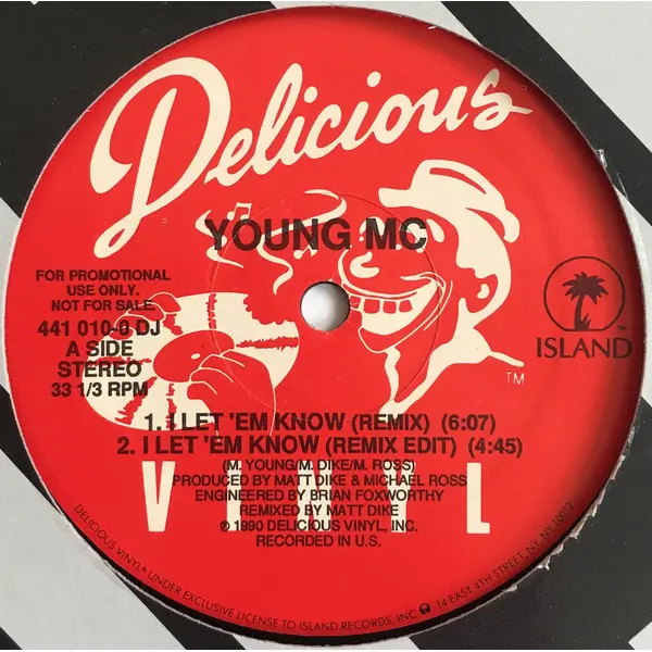 Young MC - Let 'Em Know (Remix) - All City Records