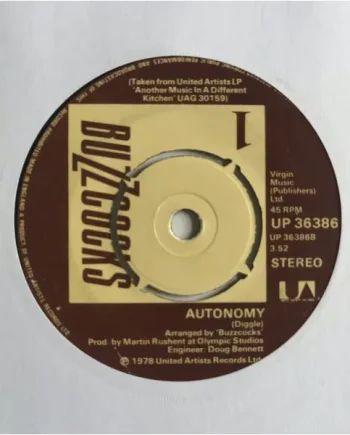 Buzzcocks - Autonomy | VinylSelector.com