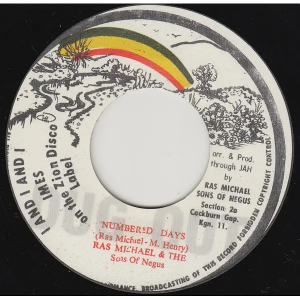 Ras Michael & The Sons Of Negus - Numbered Days - All City Records