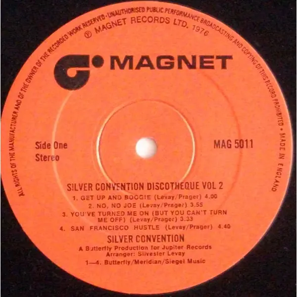 Silver Convention - Discotheque Volume 2 (LP, Album, Unc) - NM/VG+ - Classical33.co.uk