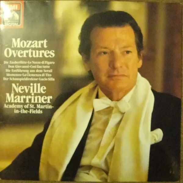 Wolfgang Amadeus Mozart, The Academy Of St. Martin-in-the-Fields, Sir Neville Marriner - Overtures Vinyl LP (LP Record) - NM/VG+ - Classical33.co.uk
