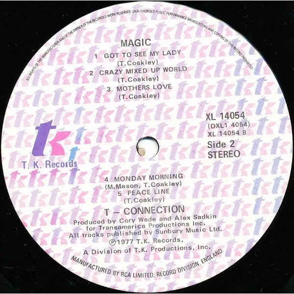 T-Connection - Magic Vinyl LP (LP Record, Album) - NM/VG+ - Classical33.co.uk