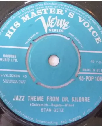 Stan Getz - Jazz Theme From Dr. Kildare 7 Inch Vinyl Single (7 Inch Record) - VG+/Generic - Classical33.co.uk
