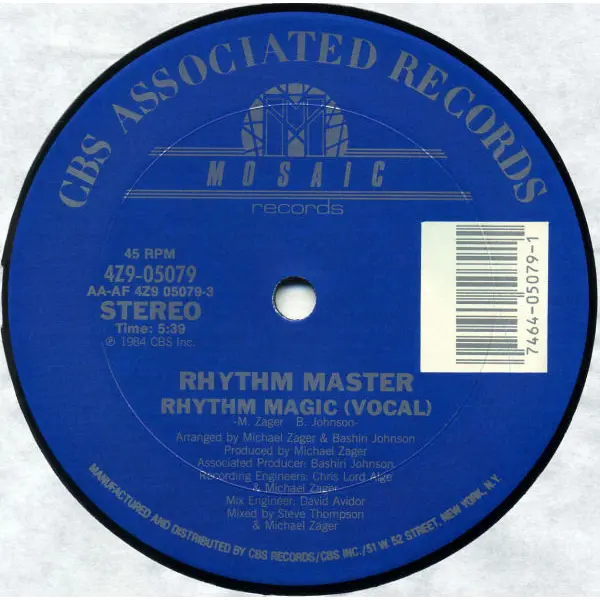 Rhythm Master (2) - Rhythm Magic - All City Records