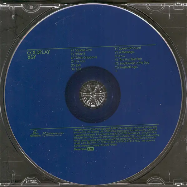 Coldplay - XandY (CD, Album) - VG+/VG+ - Classical33.co.uk