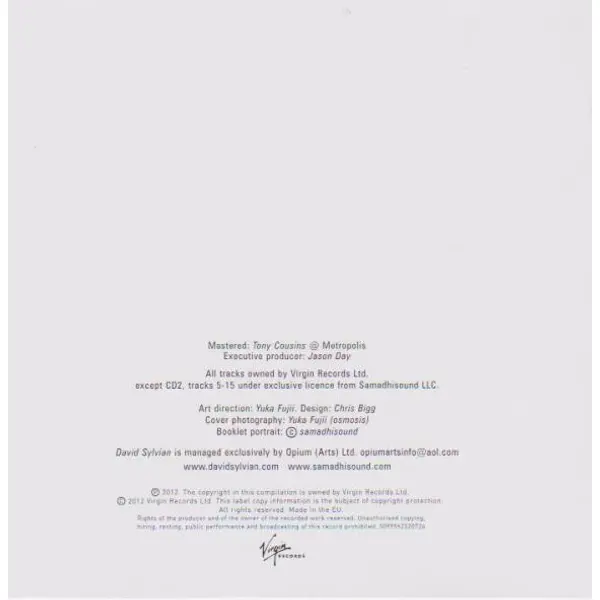 David Sylvian - A Victim Of Stars 1982 - 2012 (2xCD, Compilation, Opt) - NM/NM - Classical33.co.uk