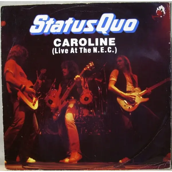 Status Quo - Caroline (Live At The N.E.C) 12 Inch Vinyl Single (12 Inch Record, Single) - M/VG+ - Classical33.co.uk