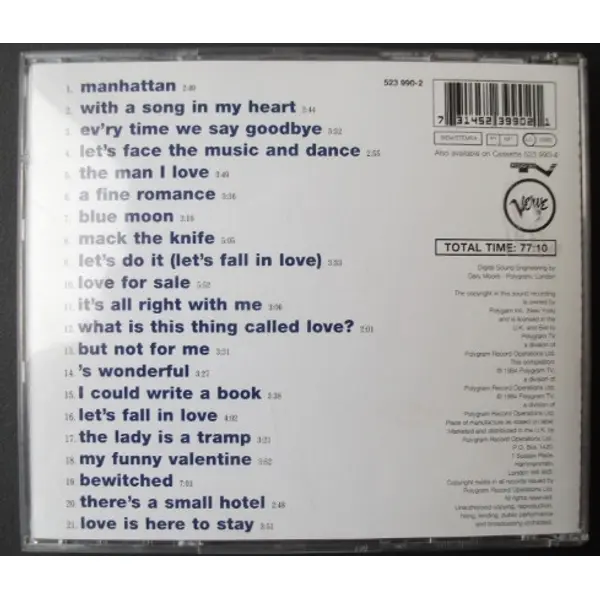 Ella Fitzgerald - Essential Ella (CD, Compilation) - NM/NM - Classical33.co.uk