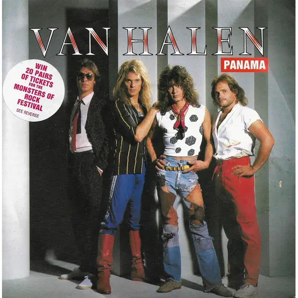 Van Halen - Panama 7 Inch Vinyl Single (7 Inch Record) - NM/VG+ - Classical33.co.uk