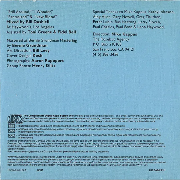 Robert Cray - Strong Persuader (CD, Album) - NM/NM - Classical33.co.uk