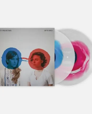 DIRTY PROJECTORS - BITTE ORCA VINYL (SUPER LTD. 'VINYL ME PLEASE' ED. BLUE & RED IN CLEAR 2LP GATEFOLD W/ OBI-STRIP)