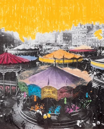 NEUTRAL MILK HOTEL - ON AVERY ISLAND VINYL RE-ISSUE (LTD. ED. RED + YELLOW 2LP GATEFOLD)