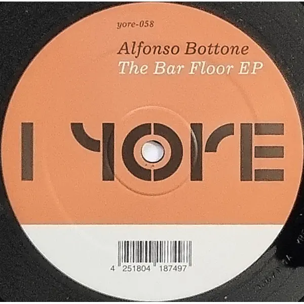 Alfonso Bottone - The Bar Floor EP - All City Records