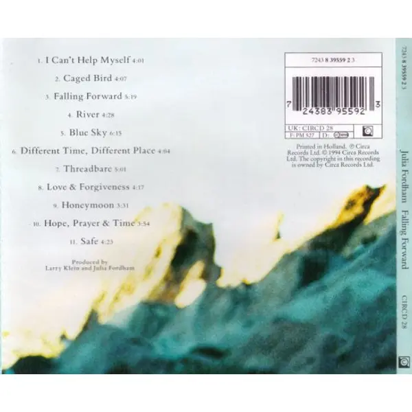 Julia Fordham - Falling Forward (CD, Album) - NM/NM - Classical33.co.uk