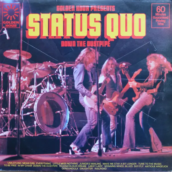 Status Quo - Status Quo - Down The Dustpipe Vinyl LP (LP Record, Compilation) - VG+/VG+ - Classical33.co.uk