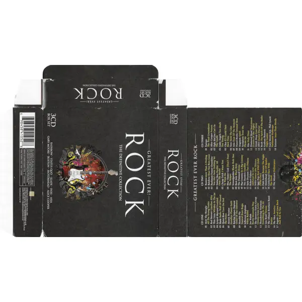 Greatest Ever! Rock The Definitive Collection (3xCD, Compilation) - NM/NM - Classical33.co.uk