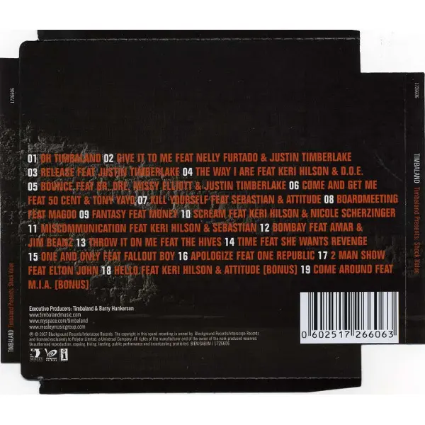 Timbaland - Shock Value (CD, Album, S/Edition) - VG+/VG+ - Classical33.co.uk
