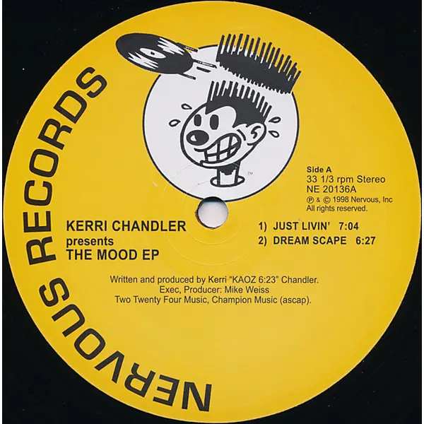 Kerri Chandler - The Mood EP - All City Records