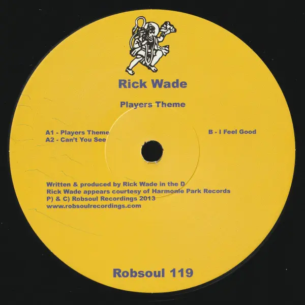 Rick Wade - Players Theme - All City Records