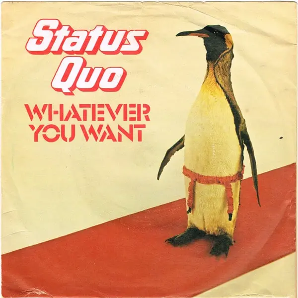Status Quo - Whatever You Want 7 Inch Vinyl Single (7 Inch Record) (45 Record) - VG+/VG+ - Classical33.co.uk