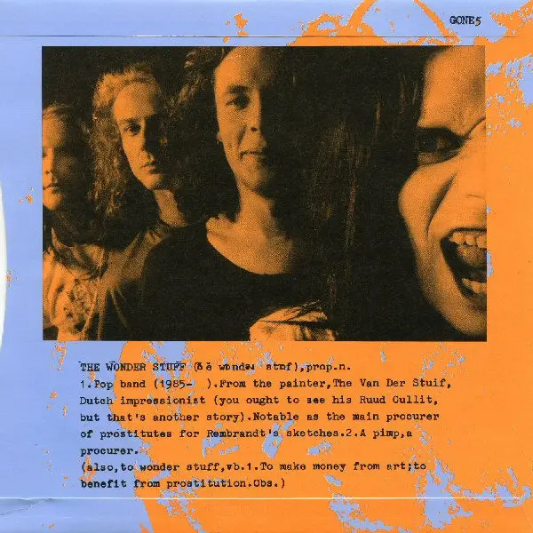 The Wonder Stuff - It's Yer Money I'm After, Baby 7 Inch Vinyl Single (7 Inch Record) - VG+/VG+ - Classical33.co.uk