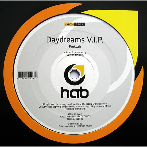 Proktah / Mow - Daydreams (V.I.P.) / Moon Boot - All City Records