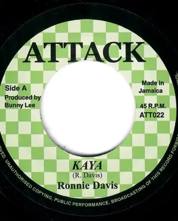 Ronnie Davis - Kaya - All City Records