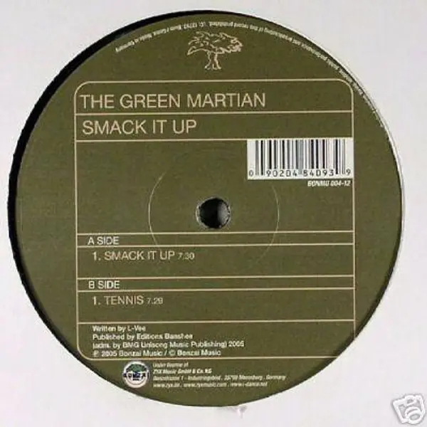 Green Martian, The - Smack It Up - All City Records