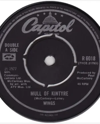Wings (2) - Mull Of Kintyre / Girls' School - All City Records