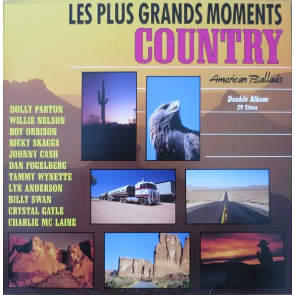 Various - Les Plus Grands Moments Country - American Ballads - All City Records