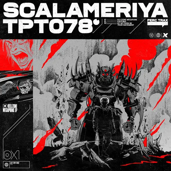 Scalameriya - Hellzone Megapunk EP - All City Records