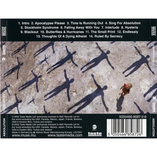 Muse - Absolution (CD, Album) - NM/NM - Classical33.co.uk