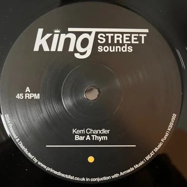 Kerri Chandler - Bar A Thym - All City Records