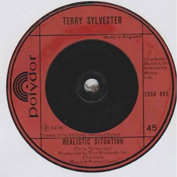 Terry Sylvester - Silver And Gold 7 Inch Vinyl Single (7 Inch Record) - NM/VG - Classical33.co.uk