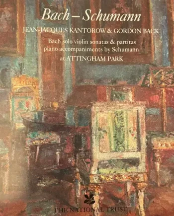 Johann Sebastian Bach, Robert Schumann, Jean-Jacques Kantorow, Gordon Back - Solo Violin Sonatas and Partitas With Piano Accompaniements Vol. 1 (CD, Album) - NM/NM - Classical33.co.uk