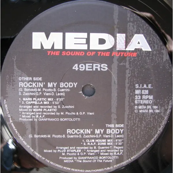 49ers - Rockin' My Body - All City Records