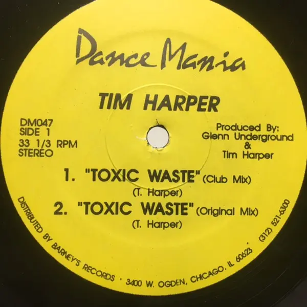 Tim Harper - Toxic Waste - All City Records