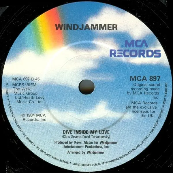 Windjammer - Tossing and Turning 7 Inch Vinyl Single (7 Inch Record) (45 Record) - NM/NM - Classical33.co.uk