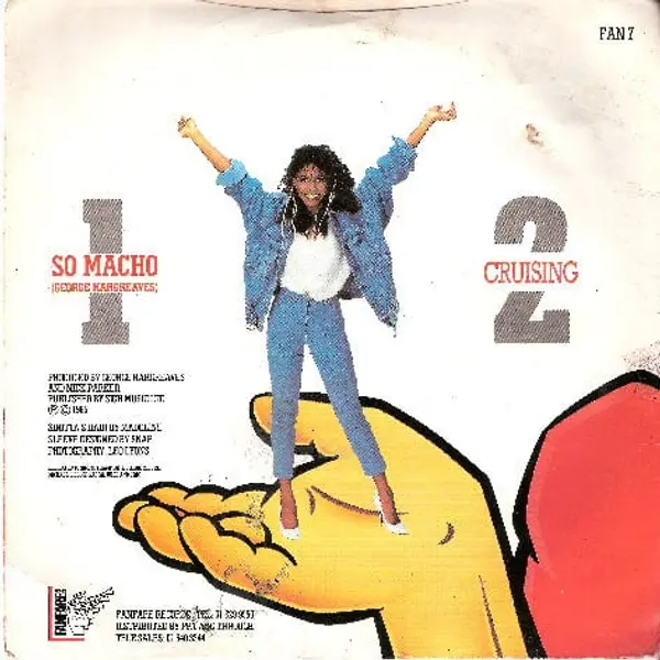 Sinitta - So Macho! 7 Inch Vinyl Single (7 Inch Record) - VG+/VG+ - Classical33.co.uk