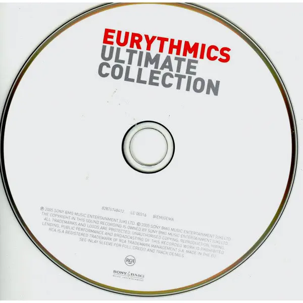 Eurythmics - Ultimate Collection (CD, Compilation) - NM/NM - Classical33.co.uk