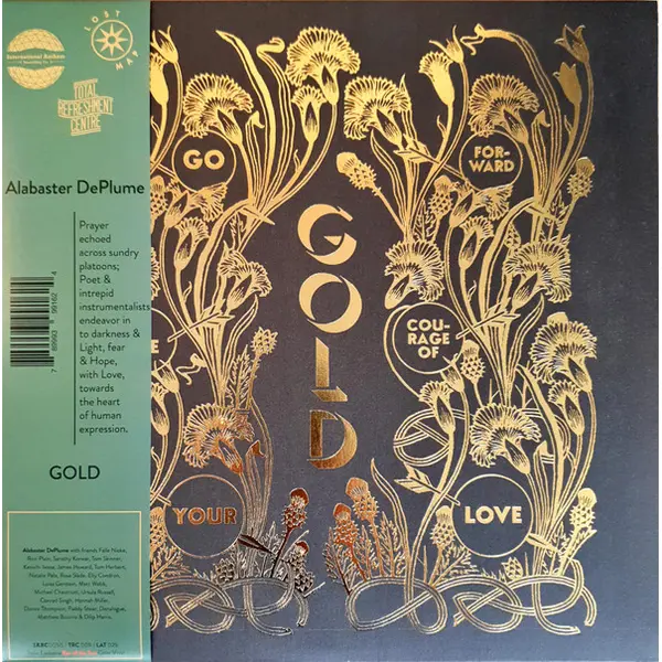 Alabaster DePlume - Gold – Go Forward in the Courage of Your Love - All City Records