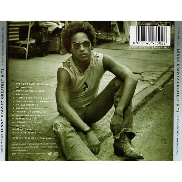 Lenny Kravitz - Greatest Hits (CD, Compilation) - NM/NM - Classical33.co.uk