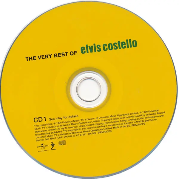 Elvis Costello - The Very Best Of Elvis Costello (2xCD, Compilation) - VG+/VG+ - Classical33.co.uk